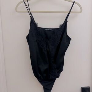 Black Abercrombie Lace Bodysuit